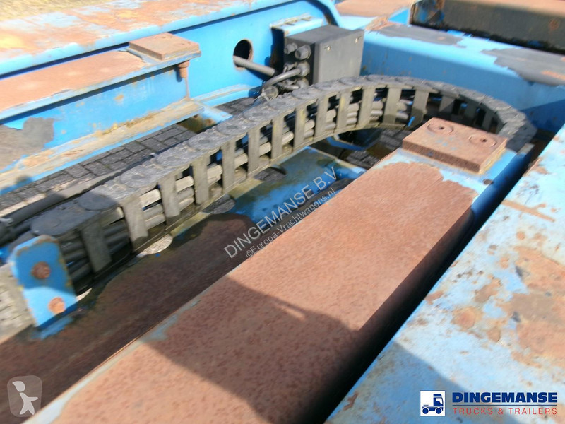نصف مقطورة Krone 3-axle container trailer...