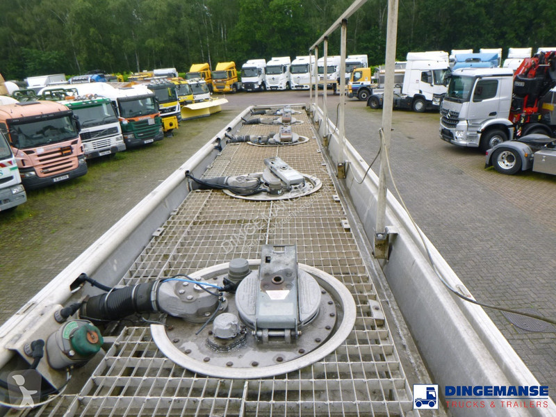 Semiremorca Caldal Fuel tank alu 30 m3 / 5 comp...