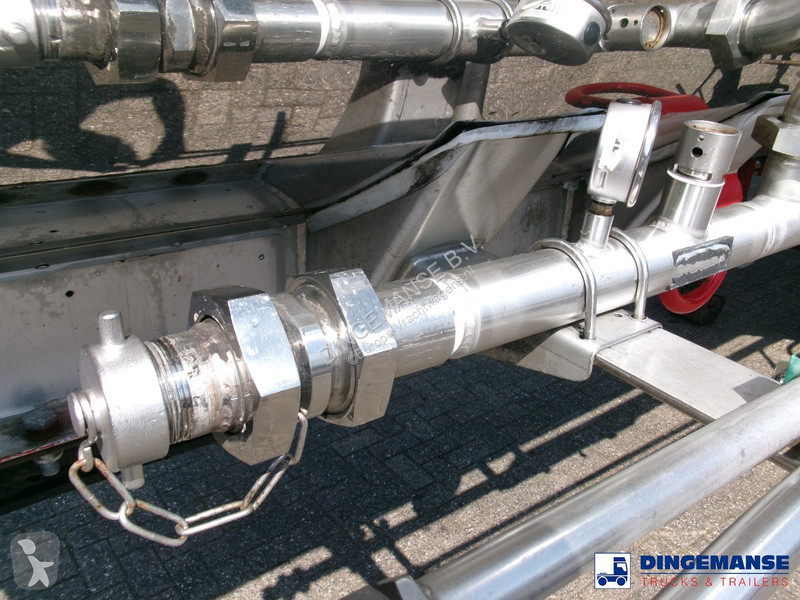 Semiremorca Indox Chemical tank inox 35.2 m3 /...