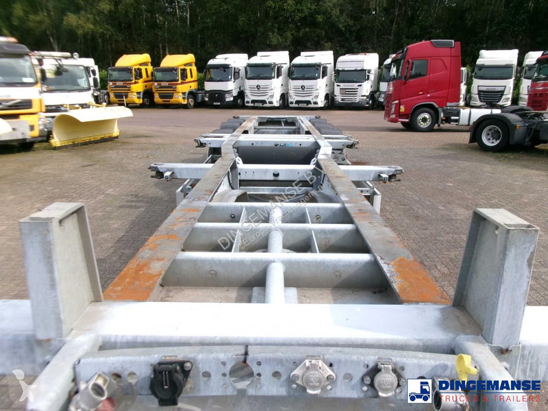 نصف مقطورة Fliegl 3-axle container trailer 45 ft