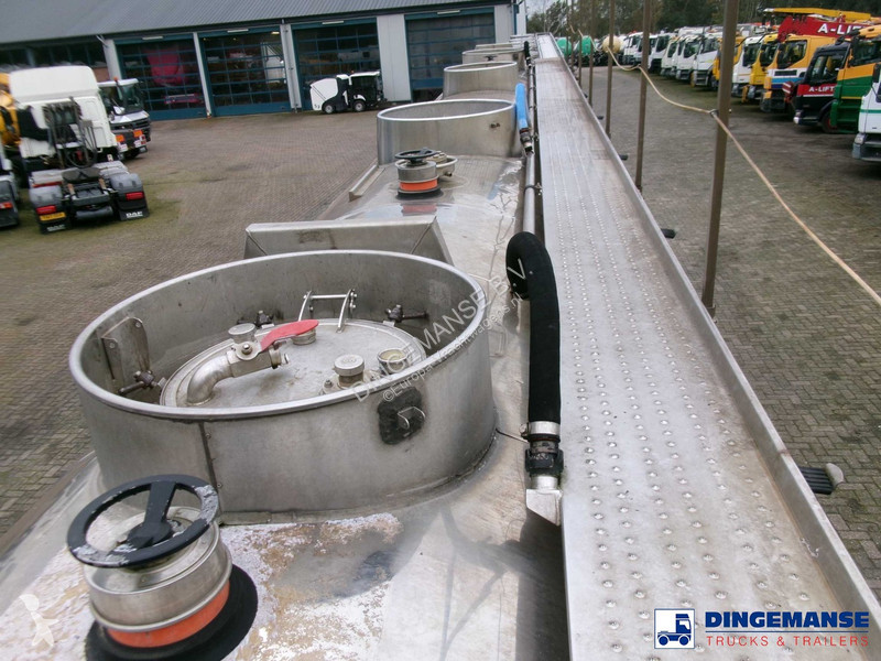 Semiremorca Magyar Chemical tank inox L4BH 33.5...
