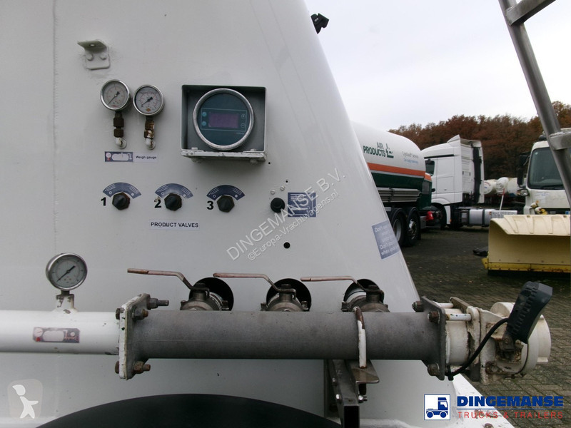 Semirimorchio Feldbinder Powder tank alu 40 m3...