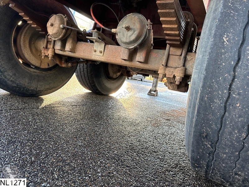 Oplegger Fruehauf kipper 17 M3, Steel Suspension
