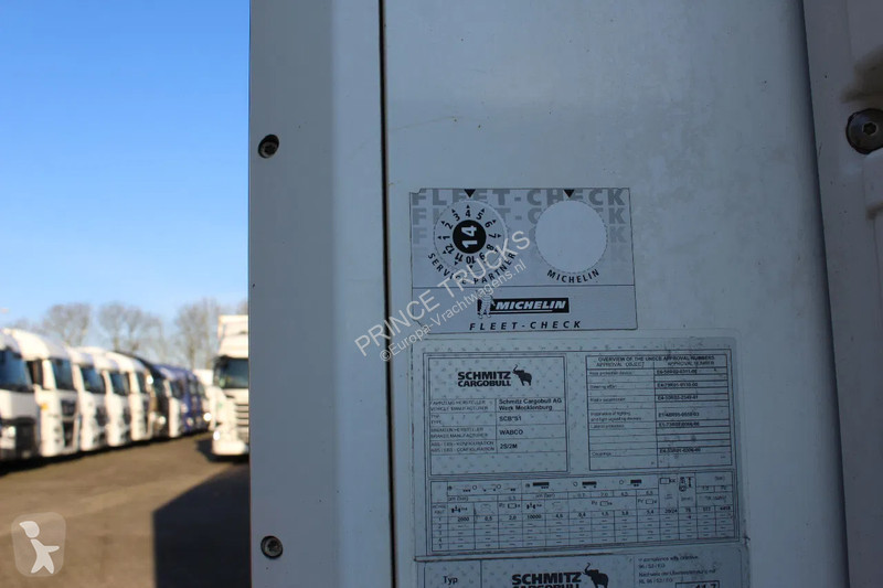 Semirimorchio Schmitz Cargobull * 1 AXLE *...