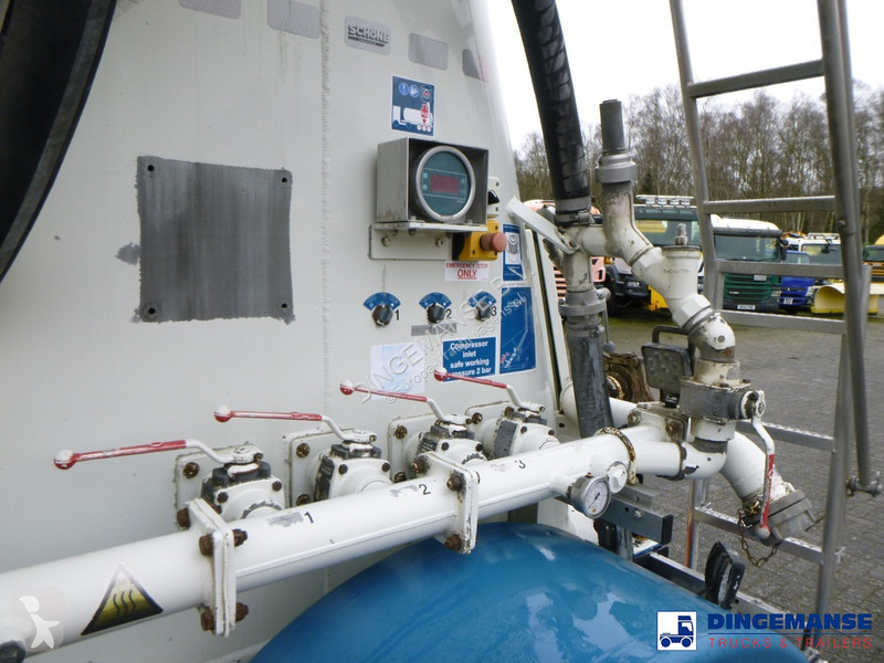 Semiremorca Feldbinder Powder tank alu 50 m3 /...