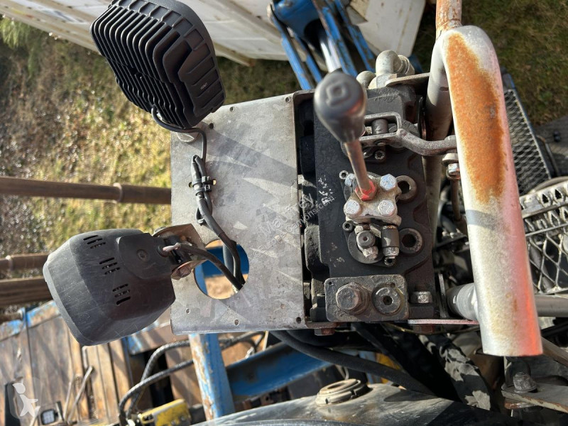 Semitrailer Diebolt  grue avec grappin rotatif