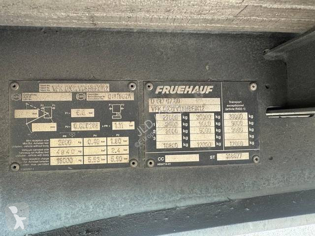 Semi remorque Fruehauf