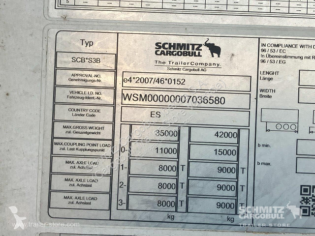 Semitrailer Schmitz Cargobull Reefer Standard...