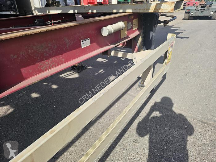 Sættevogn  40/45 ft container chassis bpw drum...
