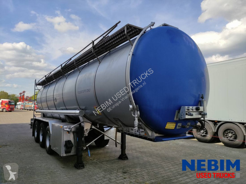 Semi reboque Burg BPO 12-27 Z - 26.165L - INOX...