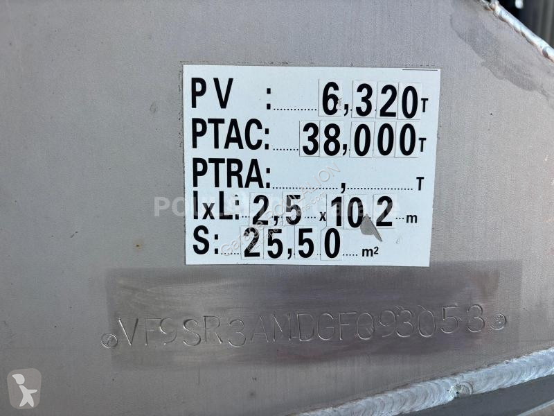 Semi reboque ETA  29000L POMPAGE HYDRAULIQUE