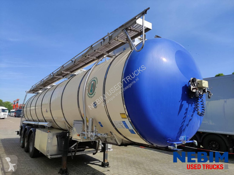 Semi reboque Feldbinder TSA 33.3 electric pump...