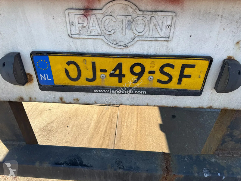 Semiremorca Pacton TBD230 - 2 AXLE BPW