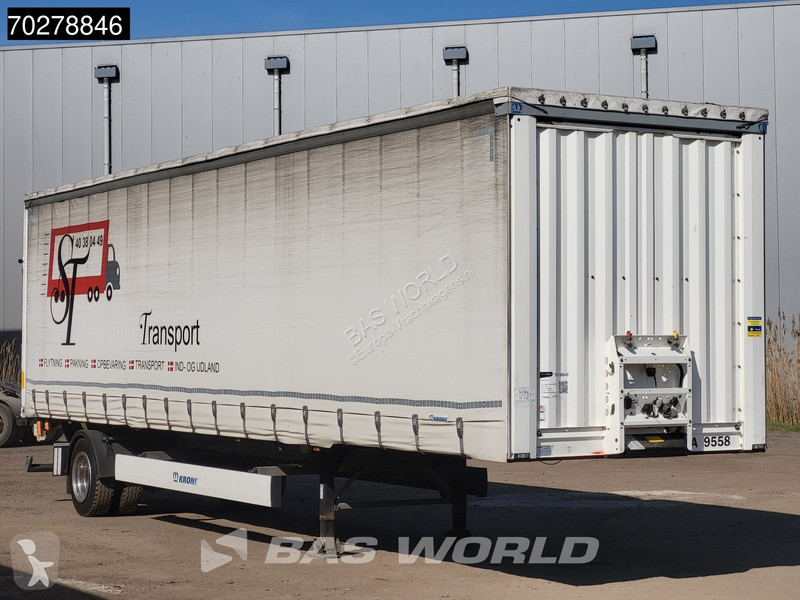 Semitrailer Krone SE City Steering Axle...