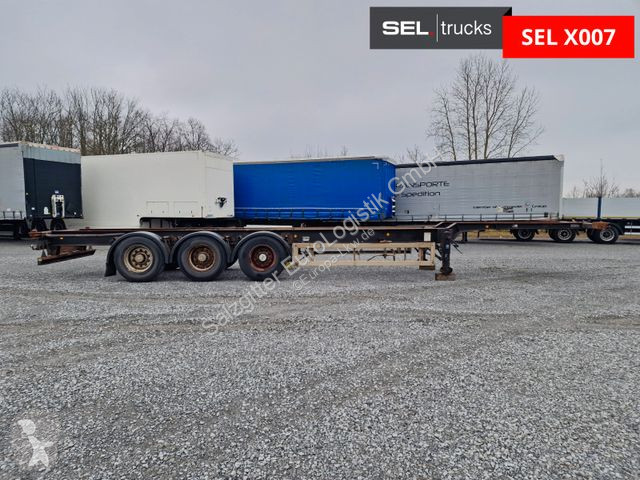 نصف مقطورة Krone C 24 Containerchassie (Gesamt...