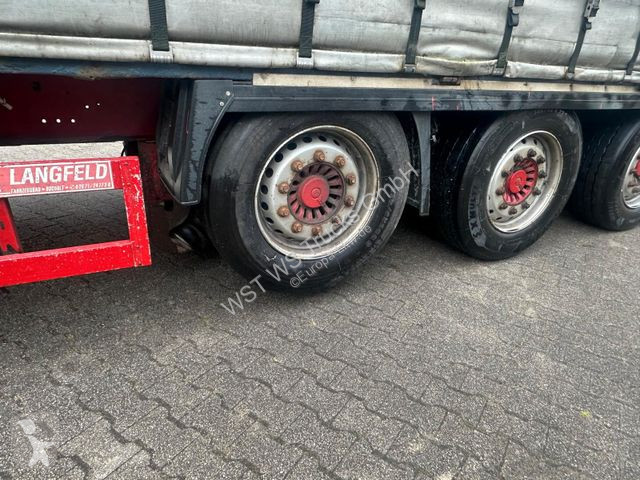 Sættevogn Krone 27   Profiliner Edscher  XL ,...