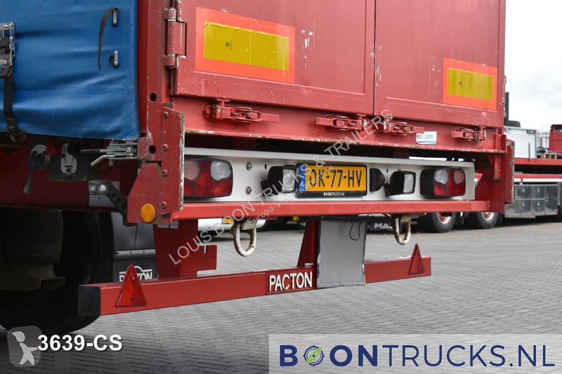 Semitrailer Pacton T3-001 | SLIDING ROOF * SAF...