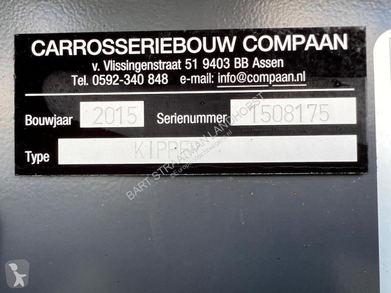 Semiremorca Carnehl CHKS/HH 3 assen geisoleerde...