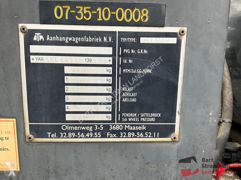 Semiremorca ATM OKA 17/27 3 Assen Geisoleerde...