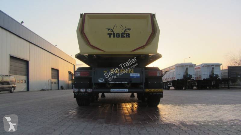 Semi remorque Serin Tiger HARDOX 24 m³ Tipper...