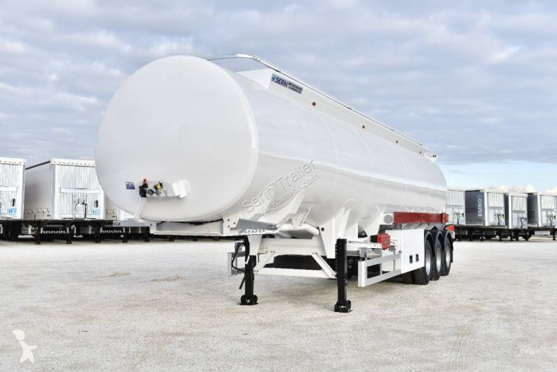 Semi remorque Serin Aluminum  Fuel Oil Tanker...