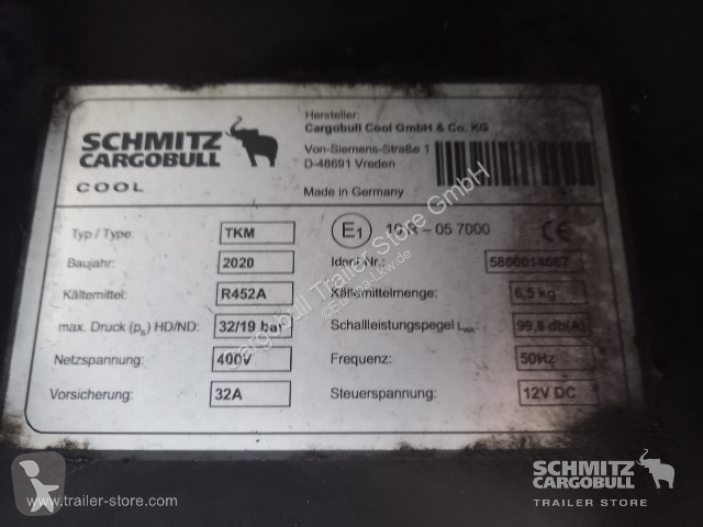 Oplegger Schmitz Cargobull Tiefkühler Fleischhang