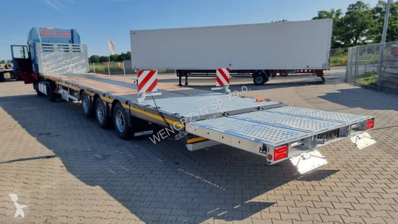 Oplegger MAX Trailer platforma z hydraulicznie...