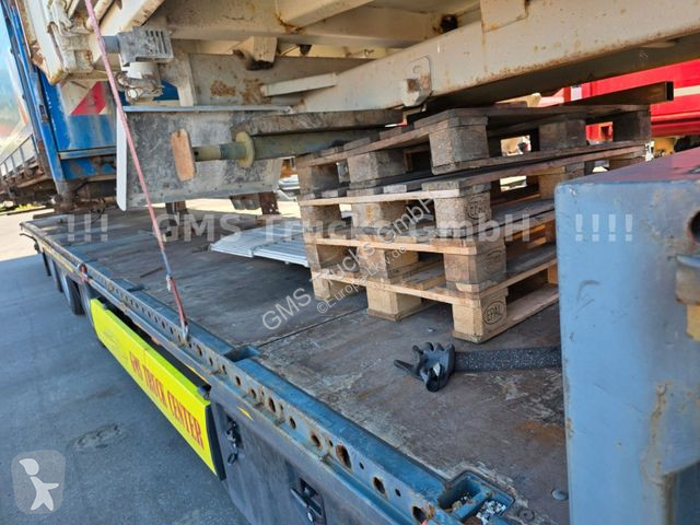 Semirimorchio Krone Tieflader Maschinen Transport
