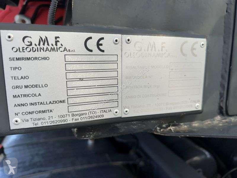 Semitrailer  ribaltabile con gru caricatrice