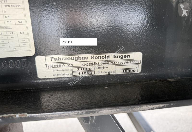 Oplegger  HONOLD HSA 21