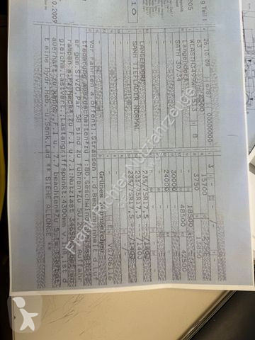 Semiremorca Langendorf 3 Achs Tieflader für...
