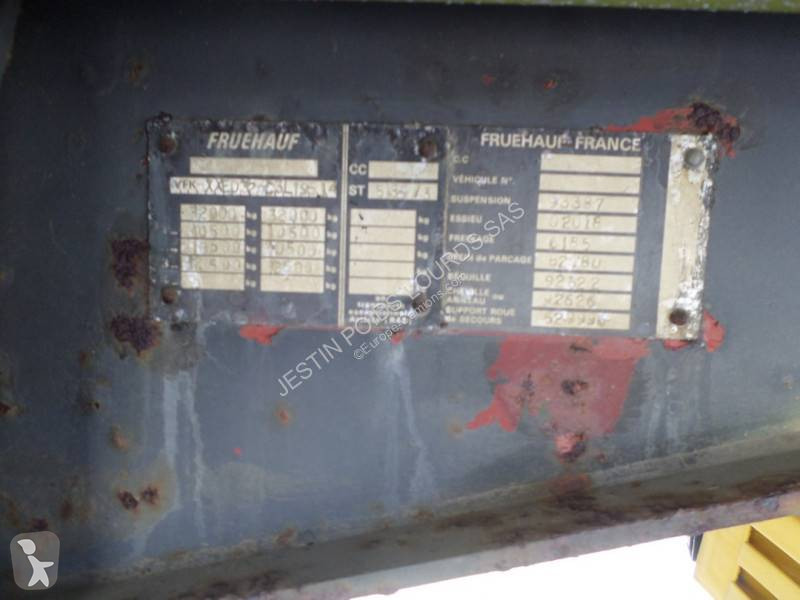 Semitrailer Fruehauf ET 32