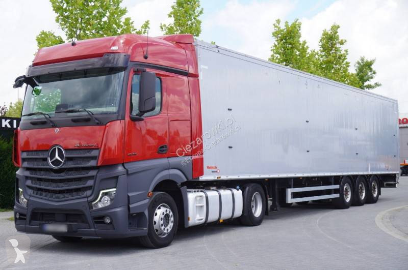 Sættevogn Reisch walking floor semi-trailer /...