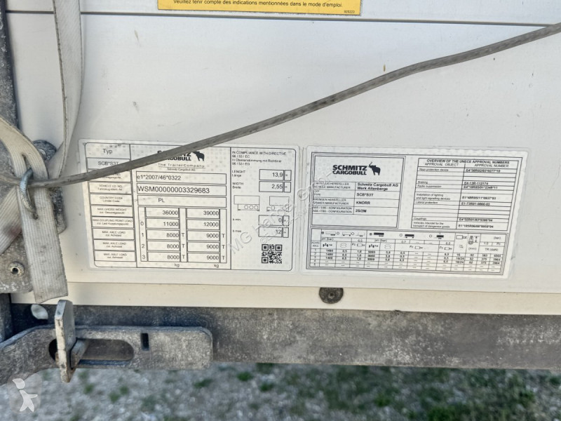Návěs Schmitz Cargobull SCS BS/Curtainsider S3T