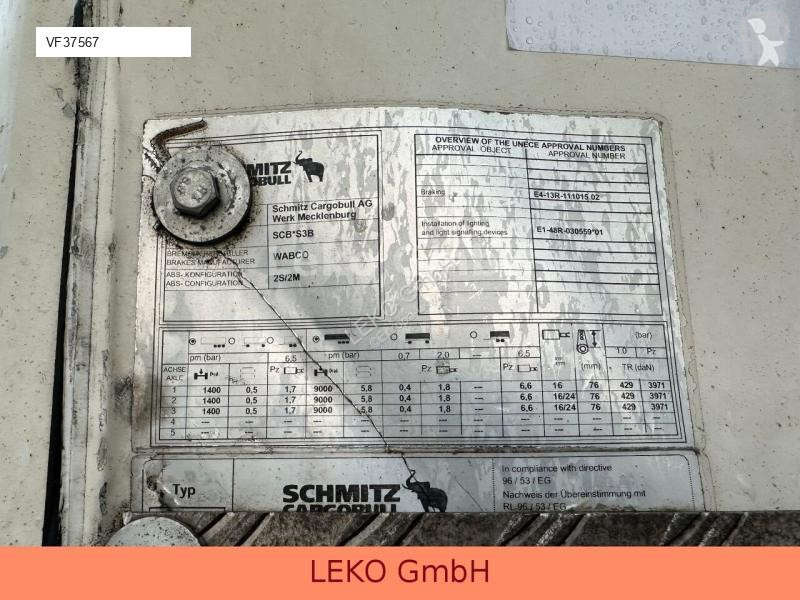 Semitrailer Schmitz Cargobull SKO24