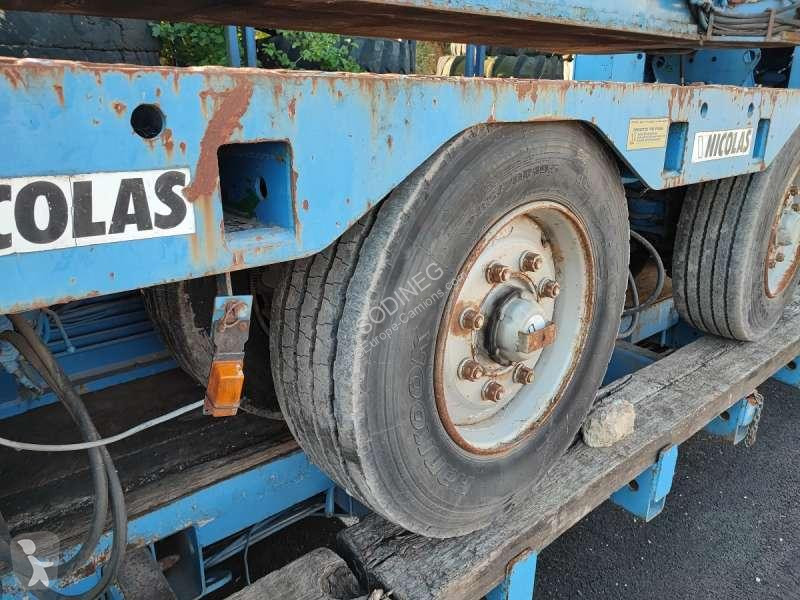 Semitrailer Nicolas  4+3 ESSIEUX