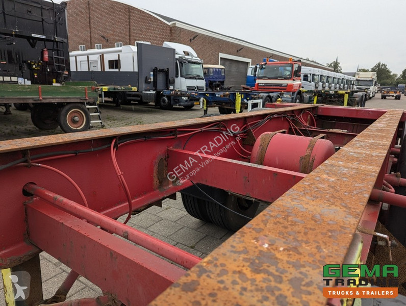 Semiremorca Krone SZC 20FT 2-Assen ROR - STEEL...