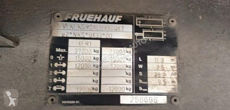 Semirremolque Fruehauf