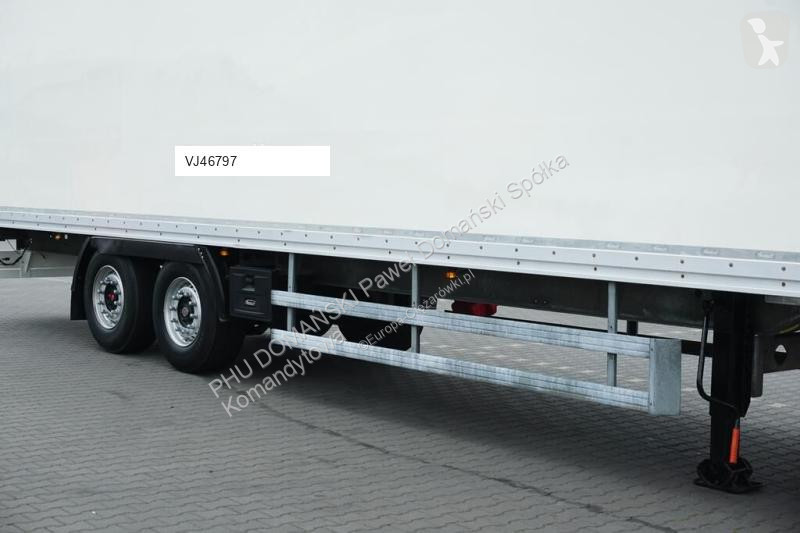 Oplegger Trouillet / KONTENER / 2 OSIE / ROLETA