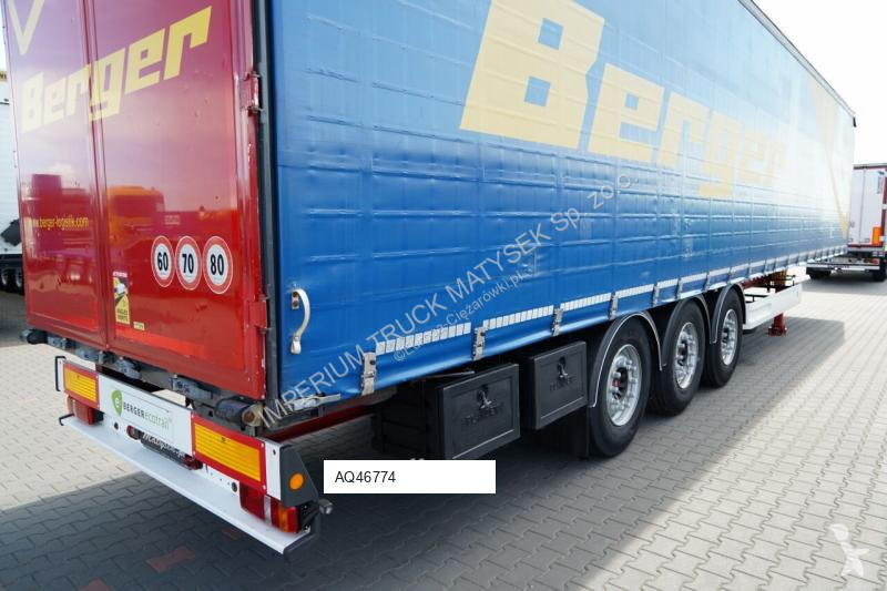 Semitrailer Berger ECOTRAIL / FIRANKA /...
