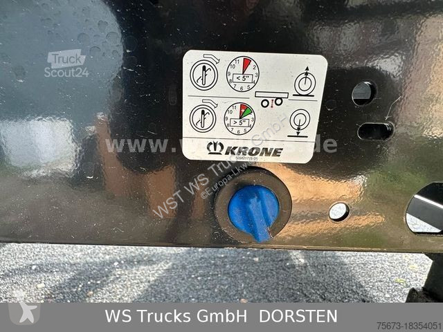 Semitrailer Krone Planauflieger SDP 27  Edscha...