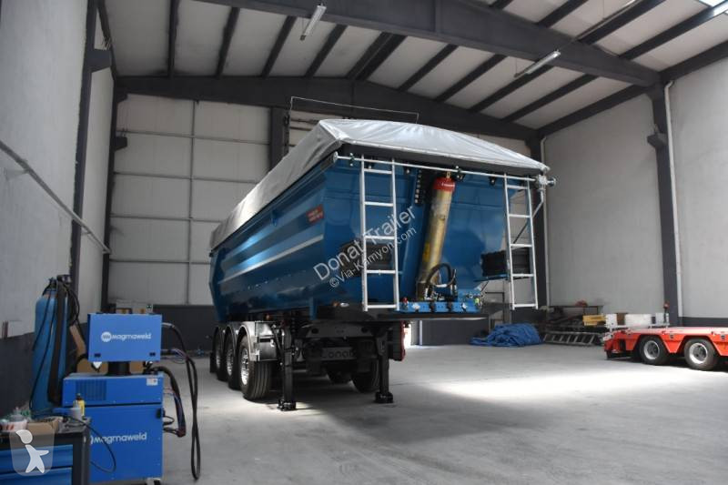 Semi reboque Donat 3 axle half-pipe tipper -...