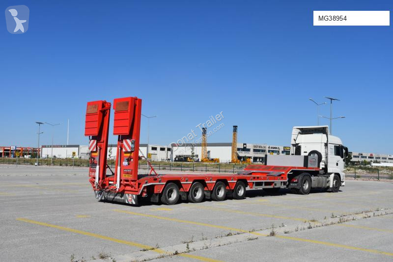 Semiremorca Donat 4 axle lowbed for heavy duty...