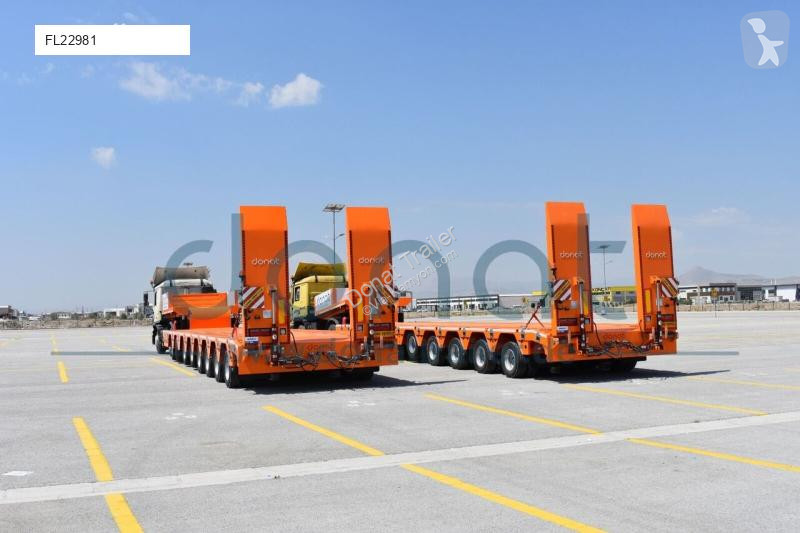 Semiremorca Donat 8 axle lowbed with hydraulic...
