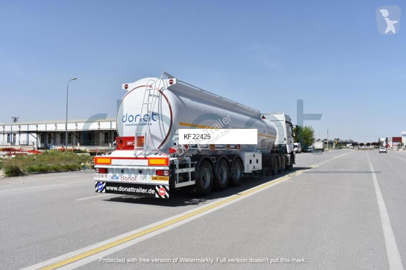 Semi reboque Donat Aluminum Fuel Tanker with...