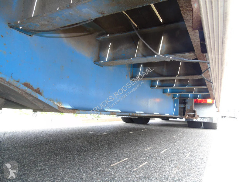 Semiremorca MOL + ramps + 3x axle + steering