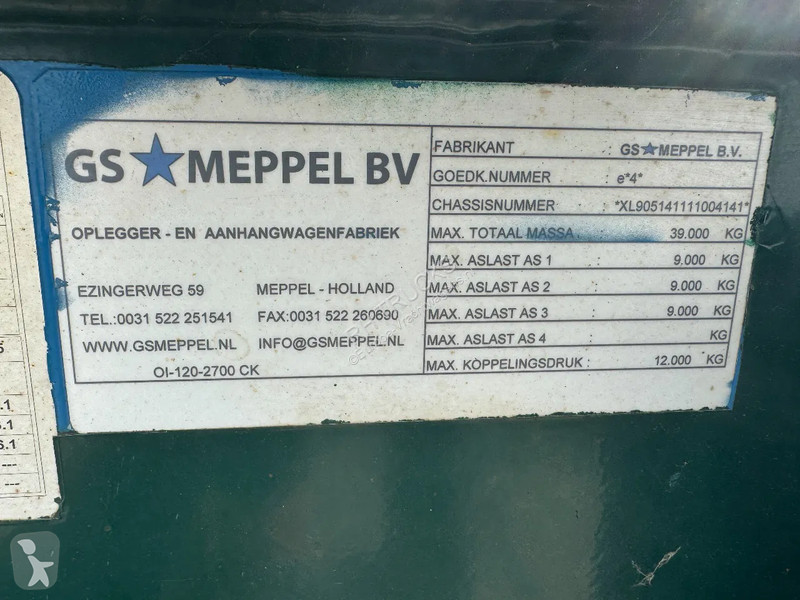 Oplegger  OI-12-270C 3 AXLE