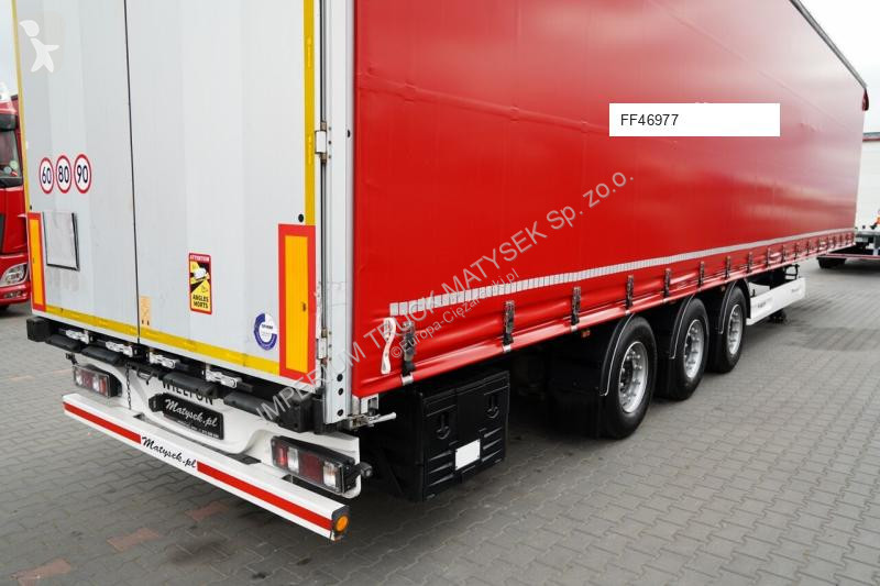 Semitrailer Wielton FIRANKA MEGA / LOWDECK / OŚ...