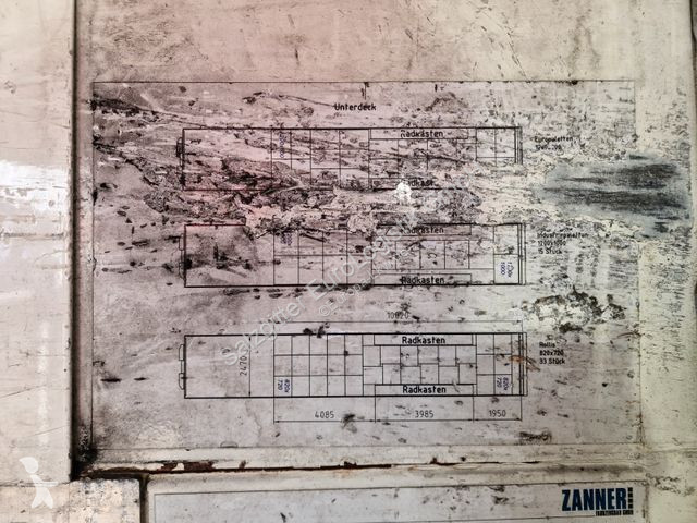 Semi reboque  Zanner DSSA 26FB / DOPPELSTOCK