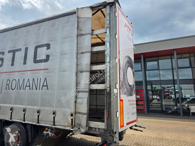 Semitrailer Fliegl SDS01 / Hubdach / EDSCHA /...